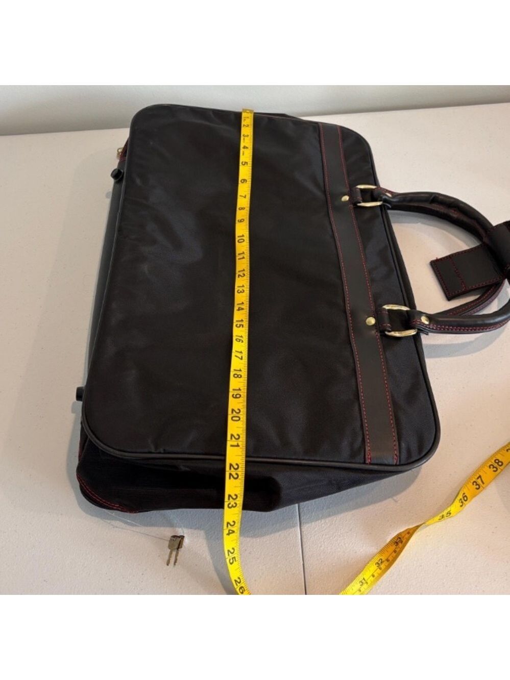 Vintage IMPALA travel bag soft sided carry on luggage NWOT black - Picture 11 of 14